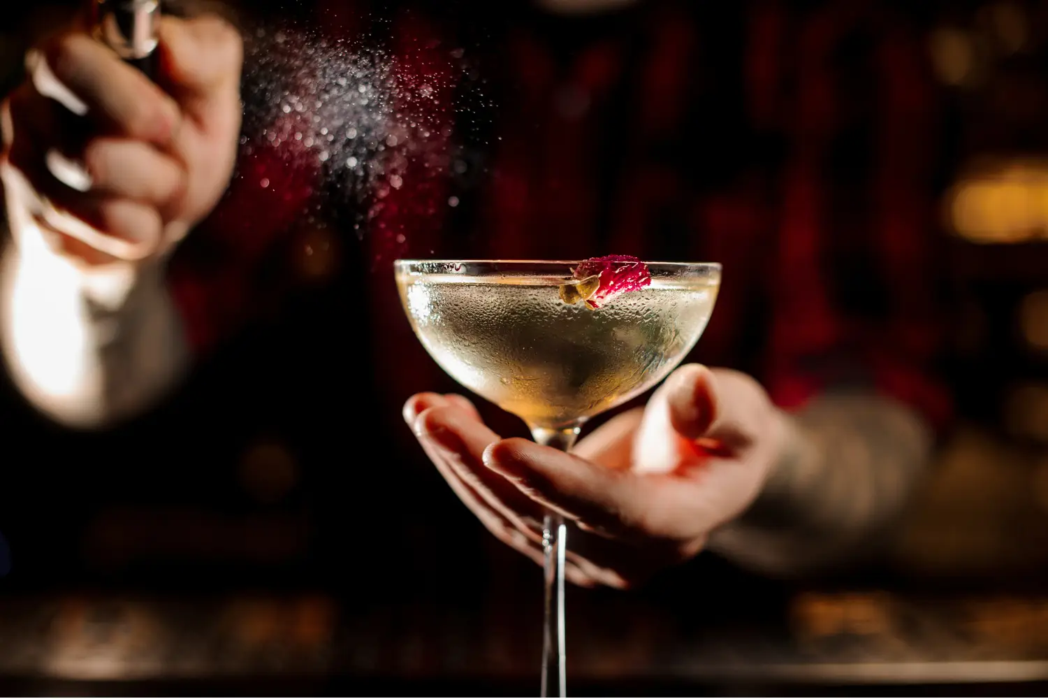 cocktail chic à Megève